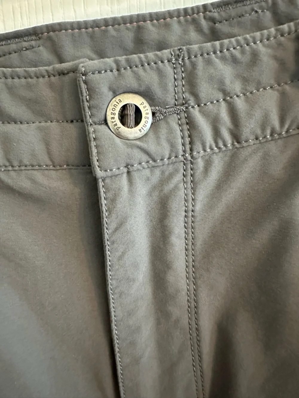 Men's Patagonia Quandry Dark Gray Performance Pants - Picture 5 of 7